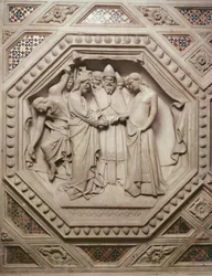 Die Heirat der Jungfrau (Detail)